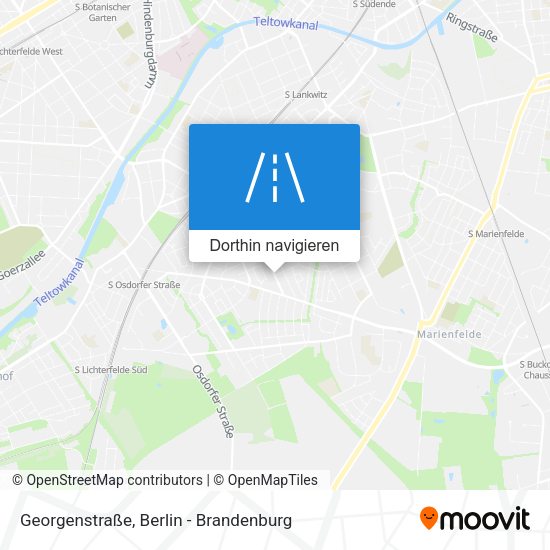 Georgenstraße Karte