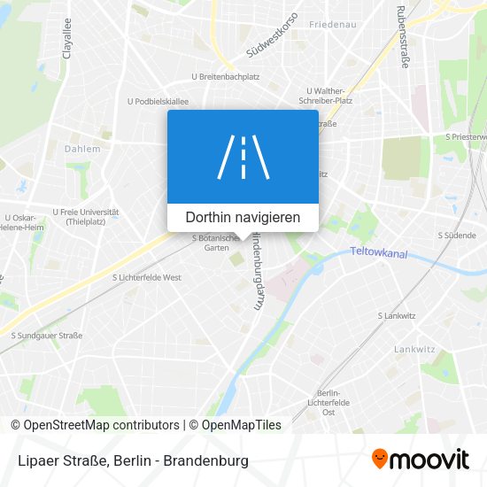 Lipaer Straße Karte