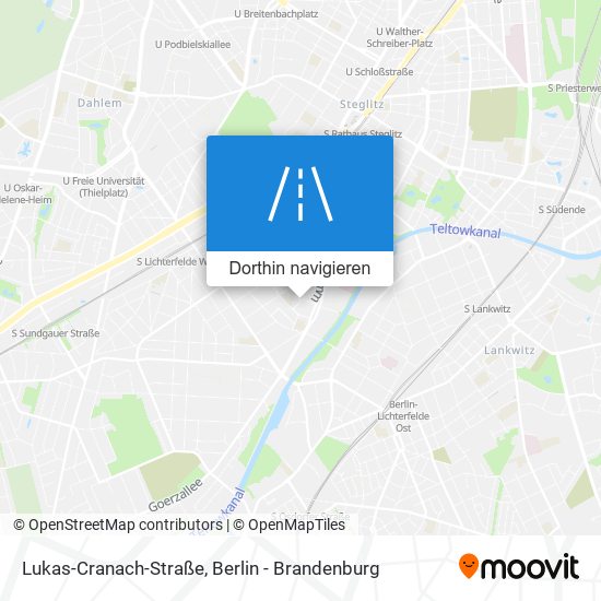 Lukas-Cranach-Straße Karte