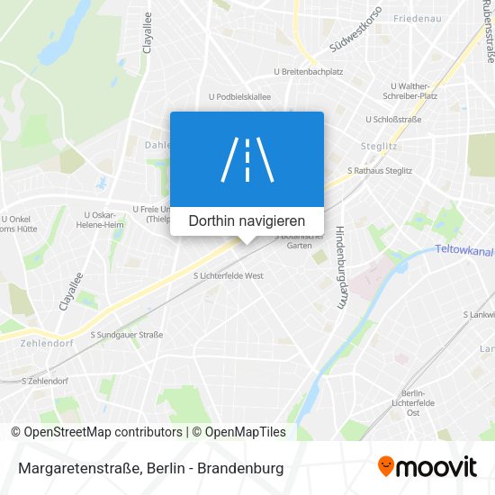 Margaretenstraße Karte