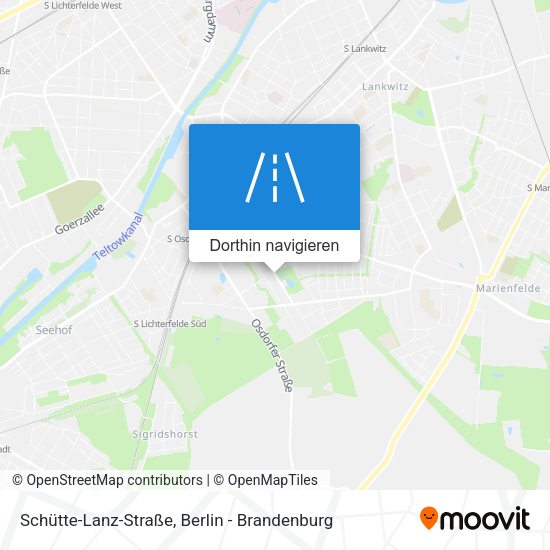 Schütte-Lanz-Straße Karte