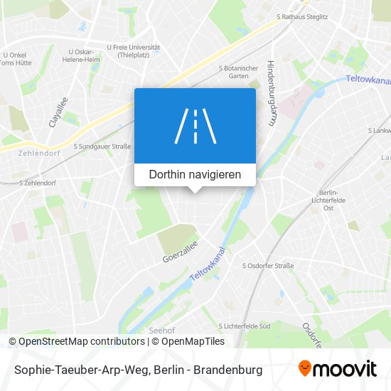 Sophie-Taeuber-Arp-Weg Karte