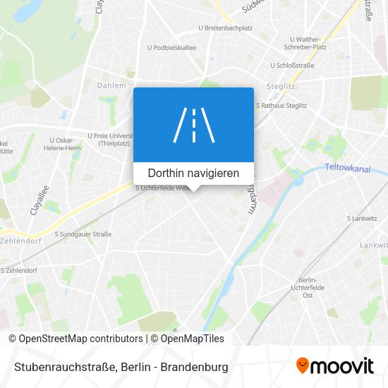 Stubenrauchstraße Karte