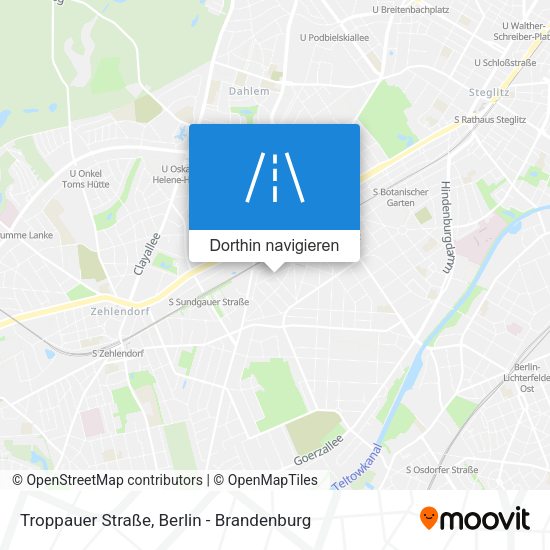 Troppauer Straße Karte
