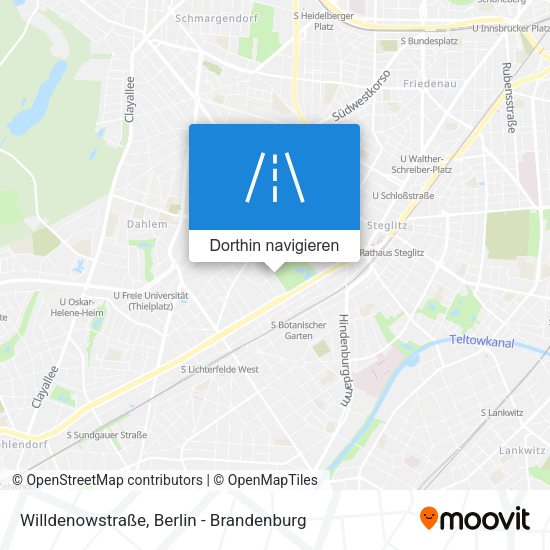 Willdenowstraße Karte