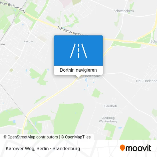 Karower Weg Karte