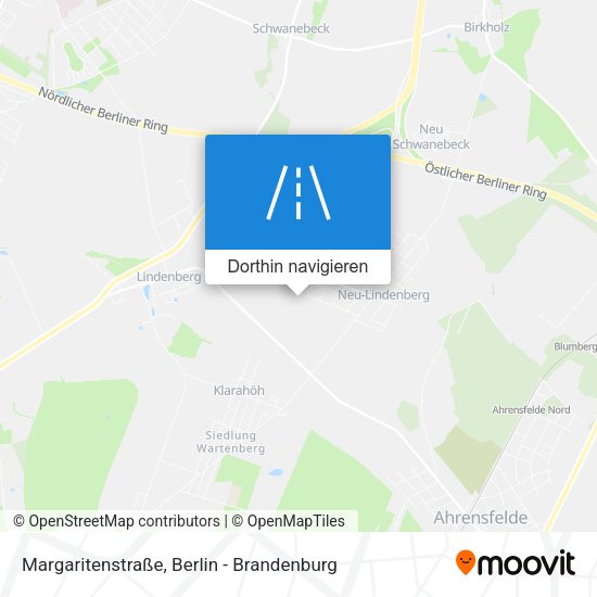 Margaritenstraße Karte