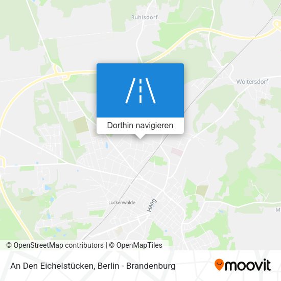 An Den Eichelstücken Karte