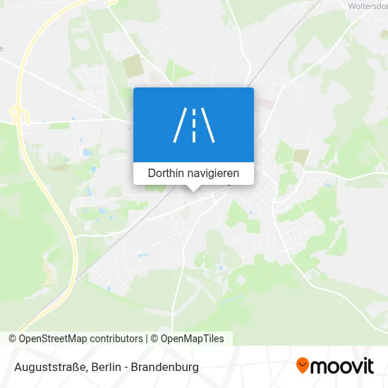 Auguststraße Karte