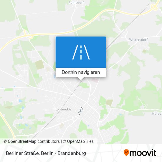 Berliner Straße Karte