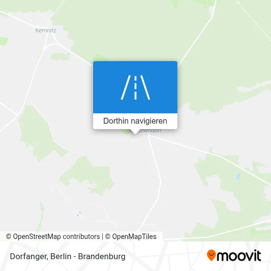 Dorfanger Karte