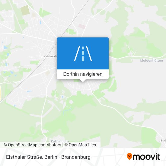 Elsthaler Straße Karte
