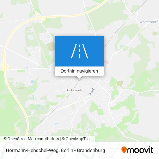 Hermann-Henschel-Weg Karte