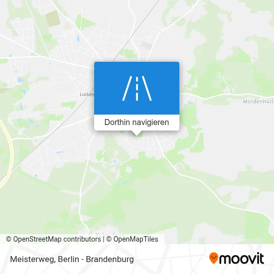Meisterweg Karte