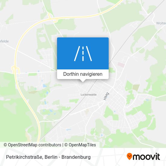 Petrikirchstraße Karte