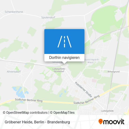 Gröbener Heide Karte