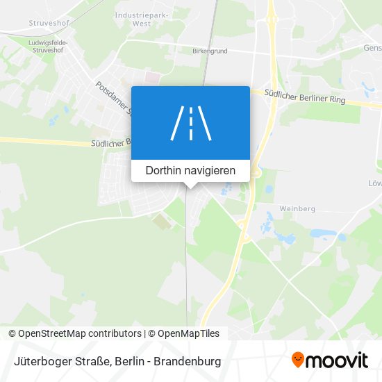 Jüterboger Straße Karte