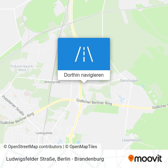 Ludwigsfelder Straße Karte