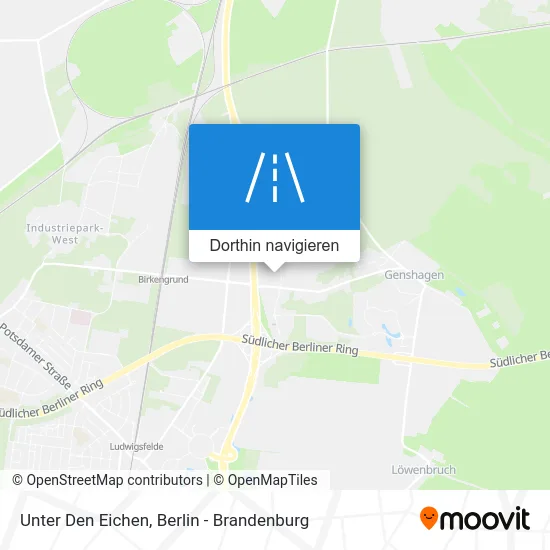 Unter Den Eichen Karte