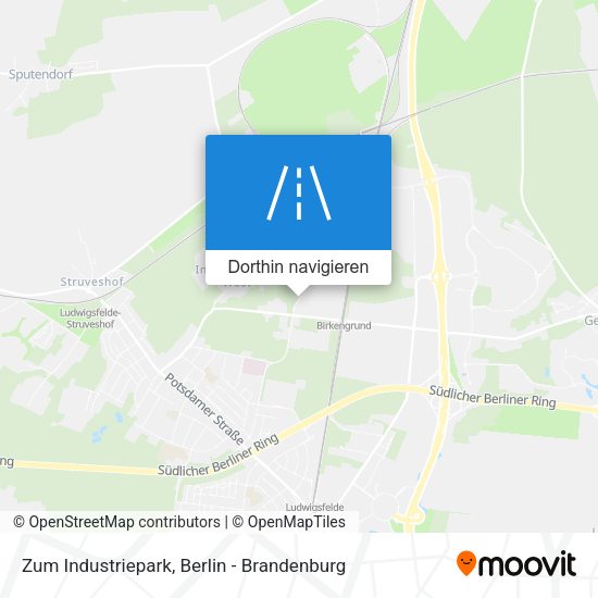 Zum Industriepark Karte