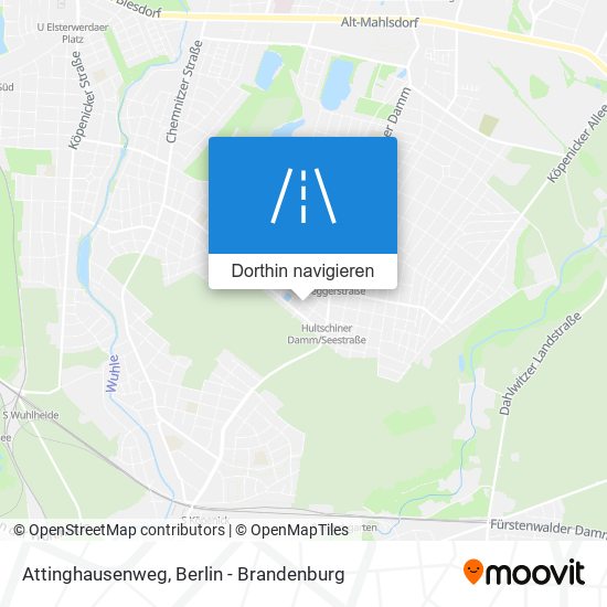 Attinghausenweg Karte