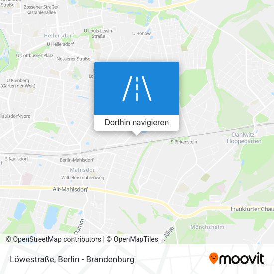 Löwestraße Karte