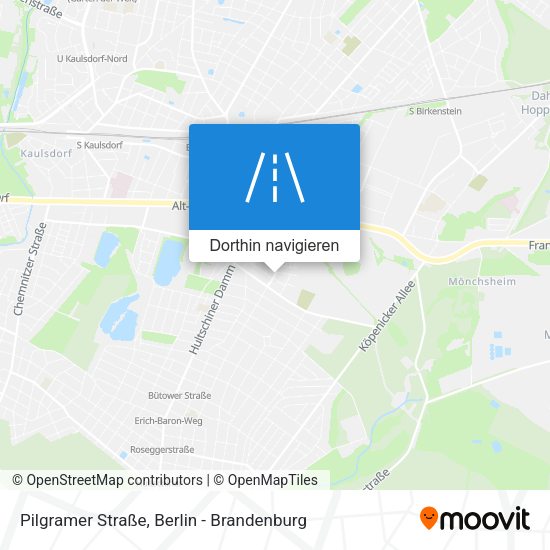 Pilgramer Straße Karte
