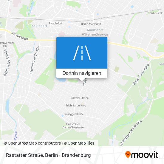 Rastatter Straße Karte