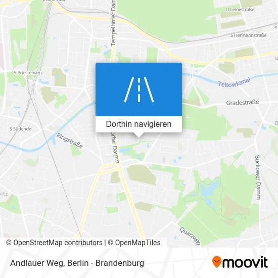 Andlauer Weg Karte