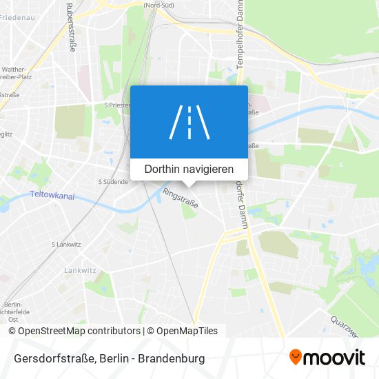 Gersdorfstraße Karte