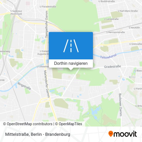 Mittelstraße Karte