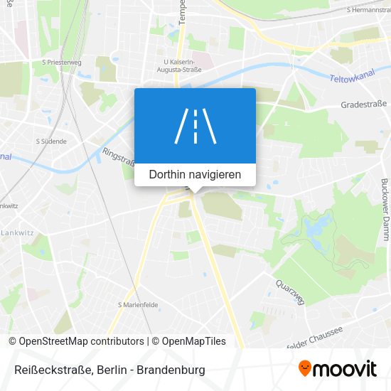 Reißeckstraße Karte