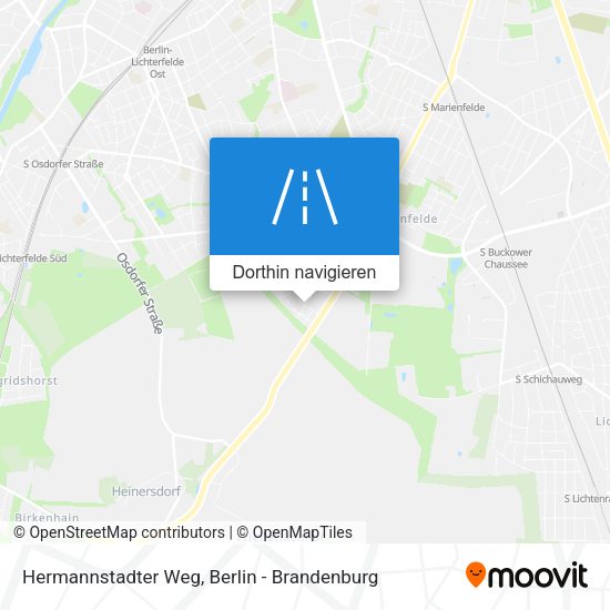 Hermannstadter Weg Karte