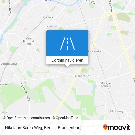 Nikolaus-Bares-Weg Karte