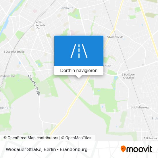 Wiesauer Straße Karte