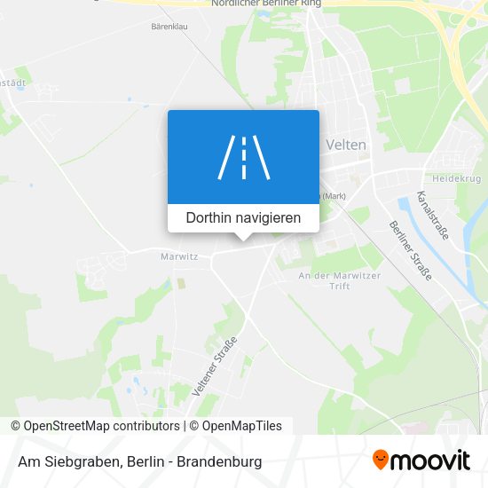 Am Siebgraben Karte