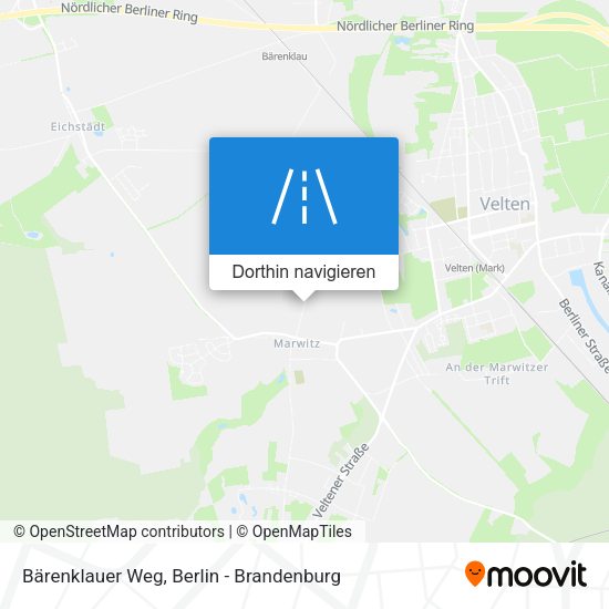 Bärenklauer Weg Karte