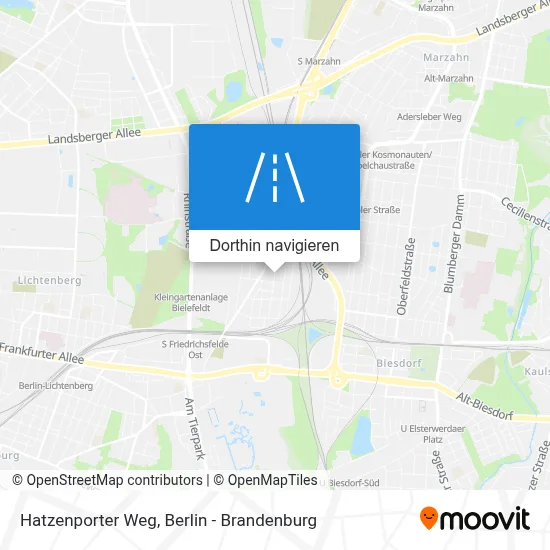 Hatzenporter Weg Karte