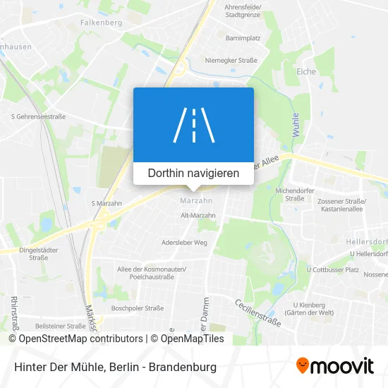 Hinter Der Mühle Karte