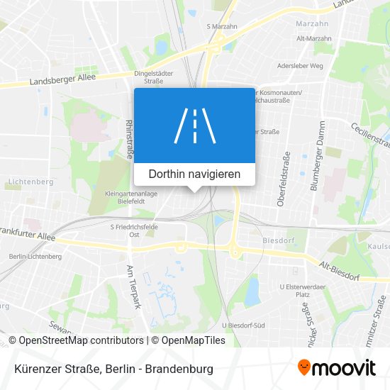 Kürenzer Straße Karte