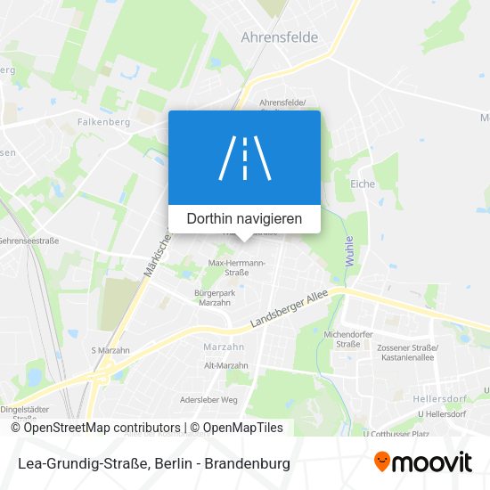 Lea-Grundig-Straße Karte