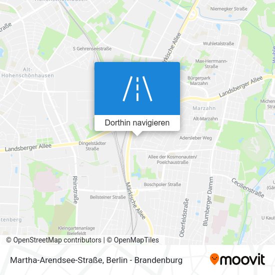 Martha-Arendsee-Straße Karte