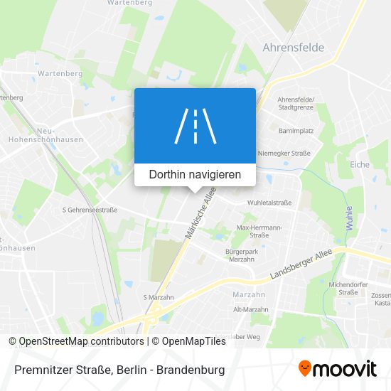Premnitzer Straße Karte