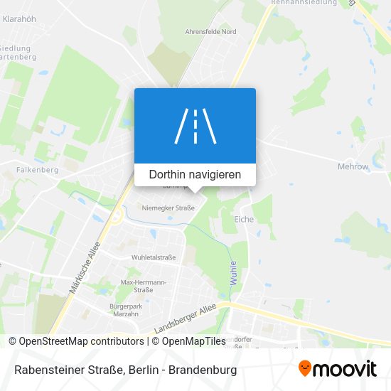 Rabensteiner Straße Karte