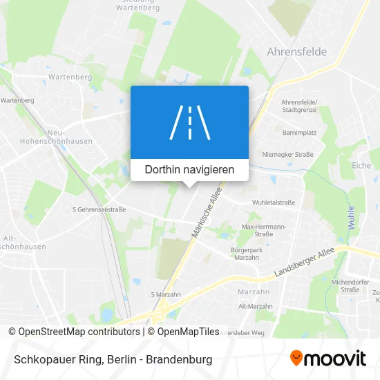 Schkopauer Ring Karte