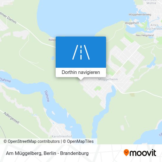 Am Müggelberg Karte