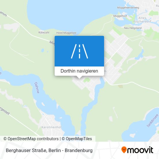 Berghauser Straße Karte