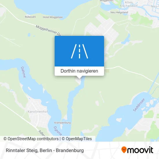 Rinntaler Steig Karte