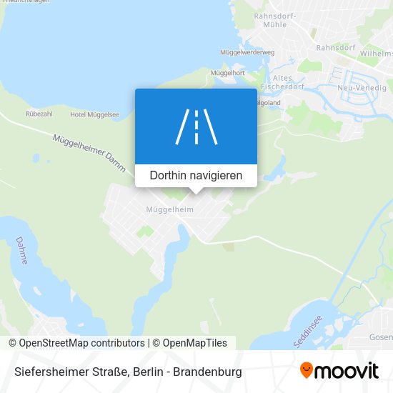 Siefersheimer Straße Karte