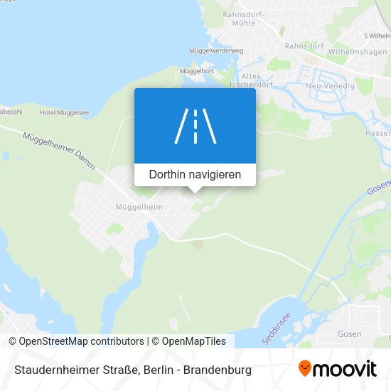 Staudernheimer Straße Karte